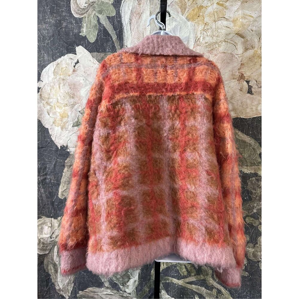 New Free People Harper Cardi Cinnamon Spice Sweater Cardigan Sz  Xs/S - Picture 7 of 9